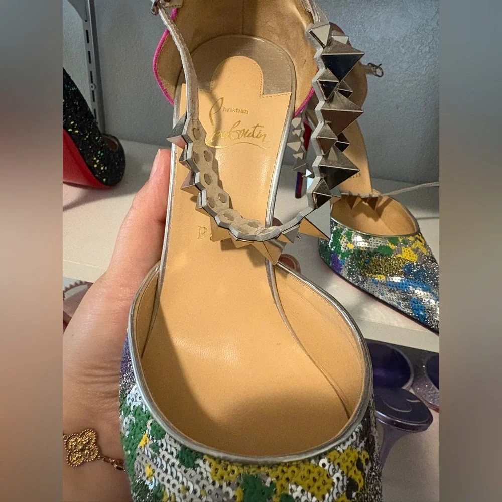 Christian Louboutin planet chic 100 - Picture 5 of 13